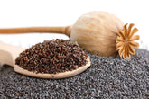 Poppy seeds ground